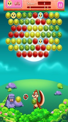 Squirrel Pop Bubble Shooter Fruit Saga : Match 3 Hd Free Game Image