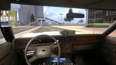 Taxi Simulator in City Image