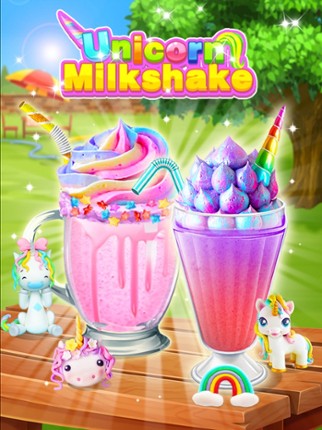 Unicorn Ice Cream Milkshake Image