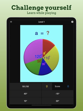 8th Grade Math Challenge screenshot