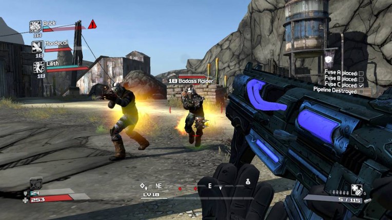 Borderlands screenshot