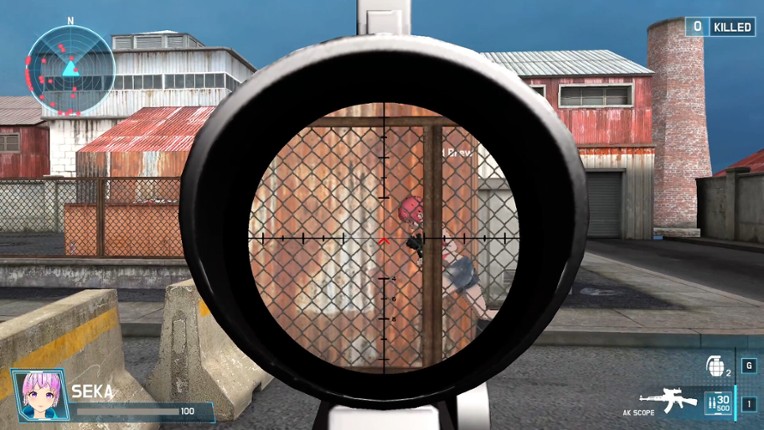 Call of Waifu : Warzone screenshot