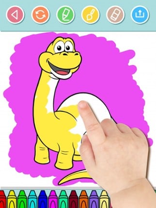 Dino Coloring Pages for Kids screenshot