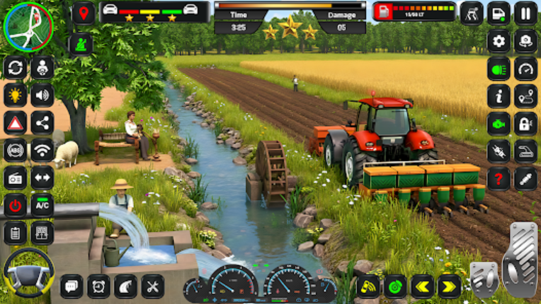 Tractor Game Driving Simulator screenshot