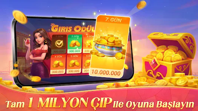 101 Okey King screenshot