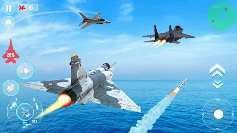 Fighter Jet War Plane Games screenshot