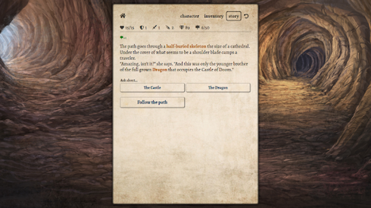 Path of Adventure: Text RPG Image
