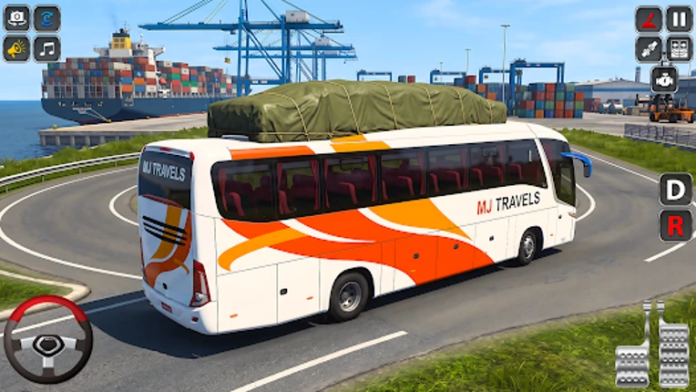 Highway Bus Simulator:Bus Game screenshot