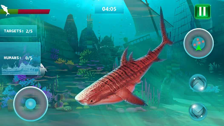 Shark Attack Sim: Hunting Game screenshot