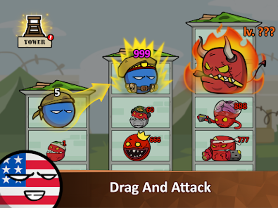 Countryballs - Zombie Attack Image