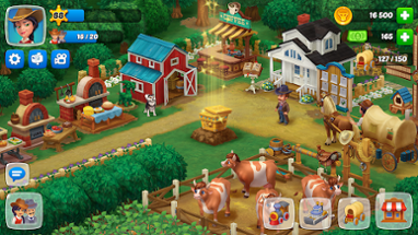 Wild West: Farm Town Build Image