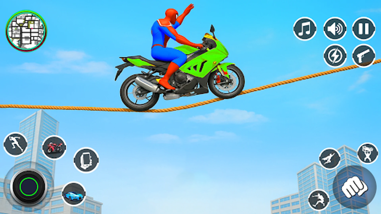 Spider Rope Hero Rescue 3D Image