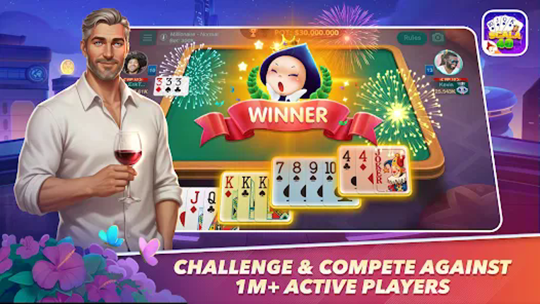 Scala 40: Italy Rummy ZingPlay Image