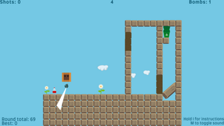 Eco-friendly Bomb Golf screenshot