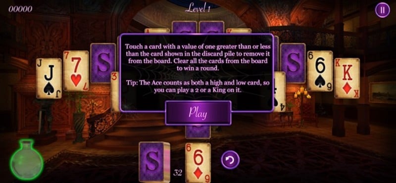 Haunted Mansion Solitaire Image