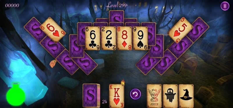 Haunted Mansion Solitaire screenshot