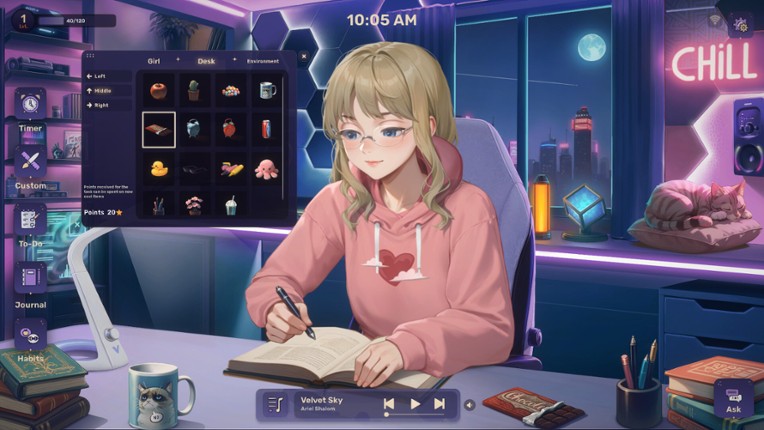 Lo-Fi Girl: AI Assistant screenshot