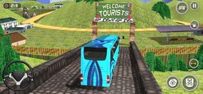 Passenger City Bus Driving 3D Image