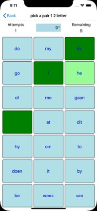 PickAPair Afrikaans - English screenshot