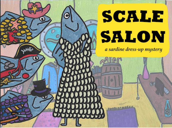 Scale Salon: A Sardine Dress-Up Mystery Game Cover