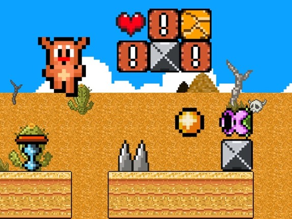 Super Pixel AVG Squirrel World - for free game screenshot