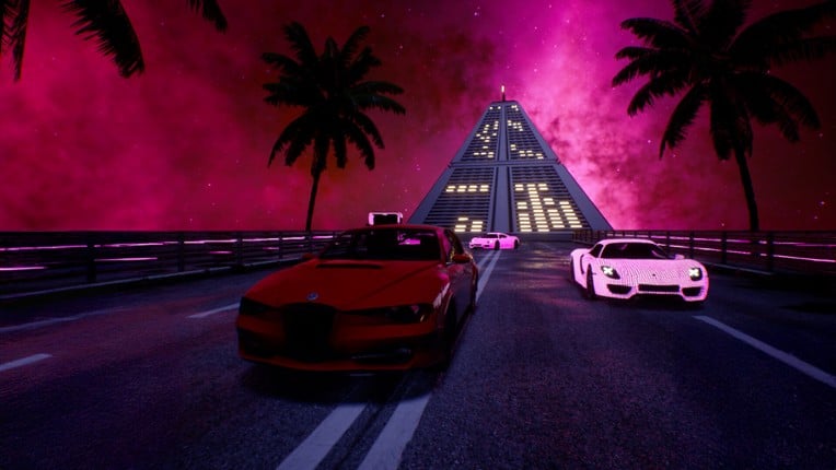 Synthwave Burnout screenshot