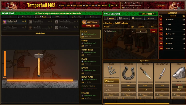 Temperhall 1402 screenshot