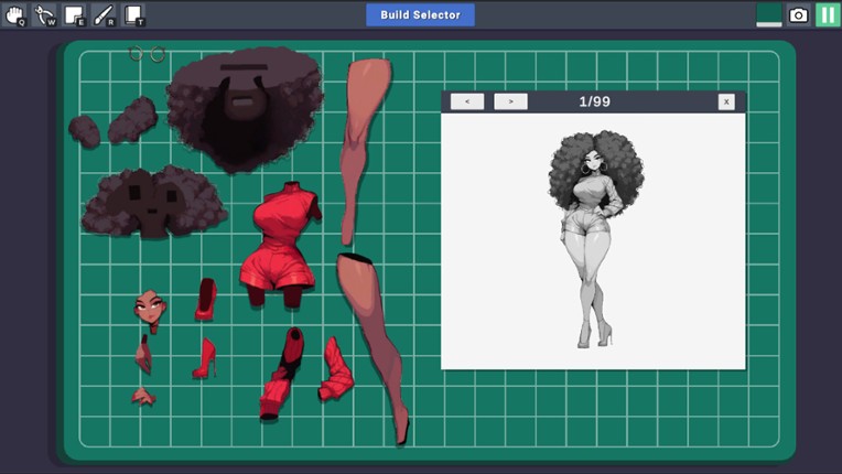 Waifu Builder screenshot