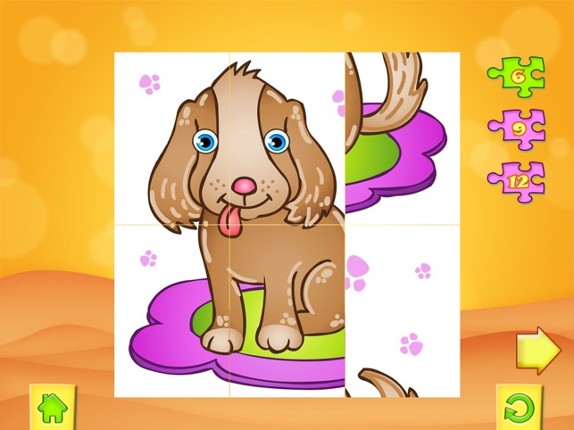 123 Kids Fun PUZZLE GREEN Best Kids Puzzle Games screenshot