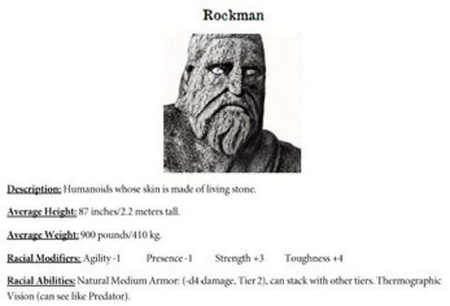 4th World Race Templates for Mork Borg screenshot