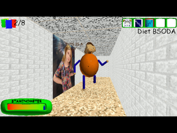 Baldi's Basics Custom Level - La Escuela de BALD99! screenshot