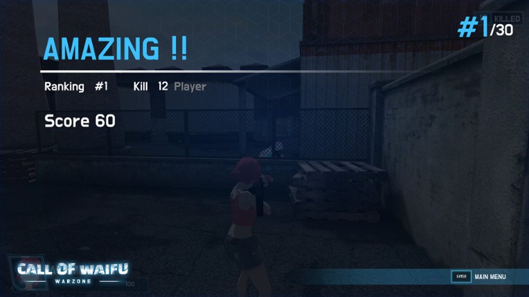 Call of Waifu : Warzone screenshot