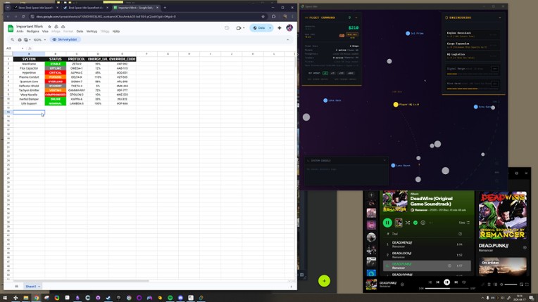 Desk Space: Idle Spacefleet clicker screenshot