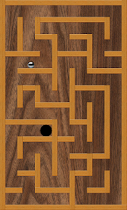 Roll Balls into a hole screenshot