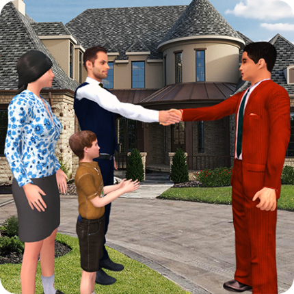 Virtual Rent Home Happy Family Image