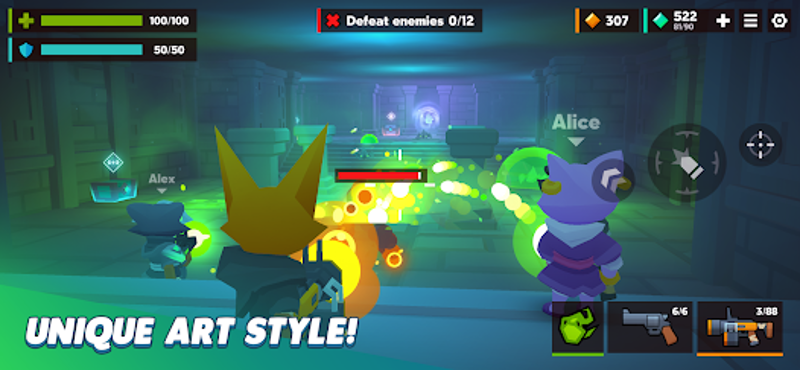 Feral Frontier Co-op Roguelike screenshot