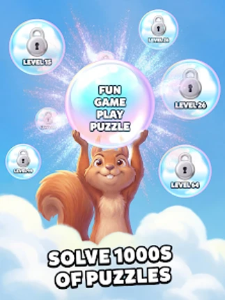 Word Bubbles: Merge Game Image