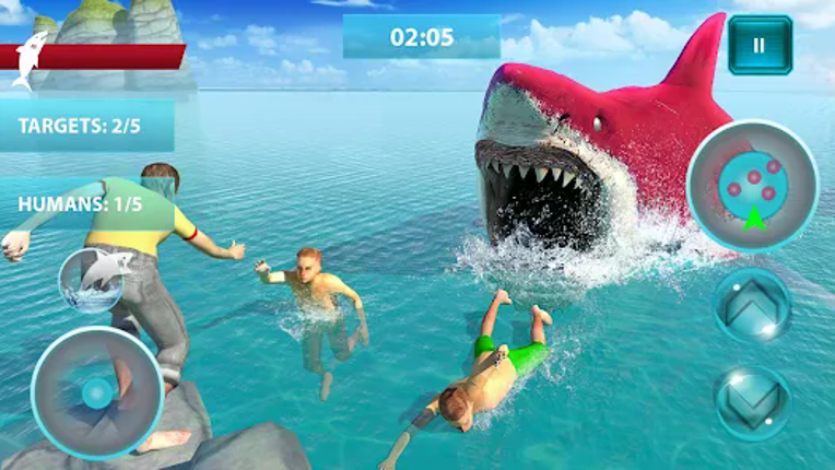 Shark Attack Sim: Hunting Game screenshot