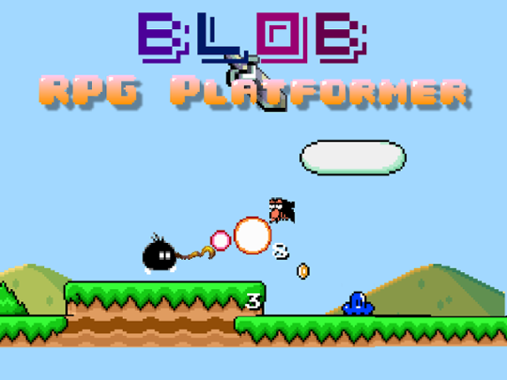 BLOB | RPG Survival Platformer v 0.3 | Gdevelop Game Cover