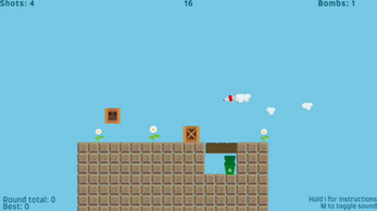 Eco-friendly Bomb Golf screenshot