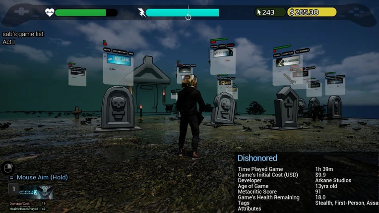 Game Quest: The Backlog Battler screenshot