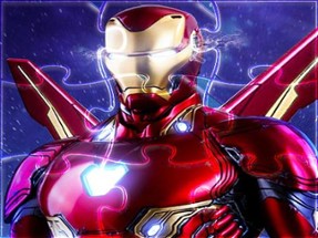 Iron Man Math3 Puzzle Image