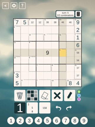 Killer Sudoku CTC screenshot