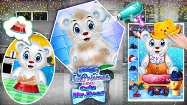 Magical Ice Princess &amp; Mr Bear Image