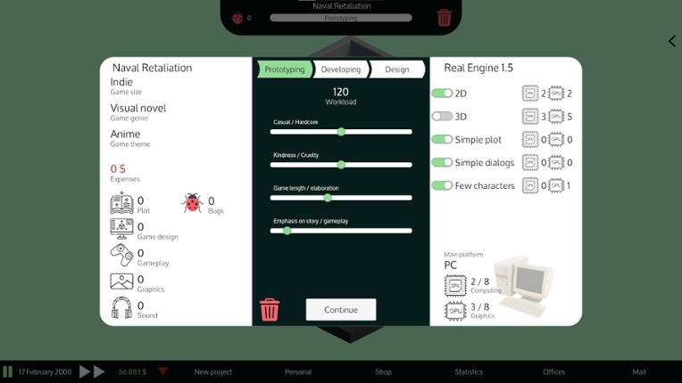 Modern Game Tycoon screenshot