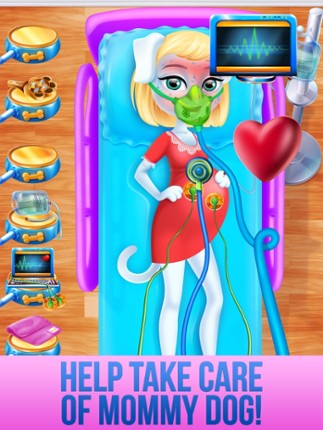 Newborn Puppy Girl Care - Girls Pet Salon Game screenshot
