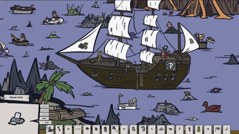 Of Nooks and Nonsense: A Pirate Hidden Object Game screenshot
