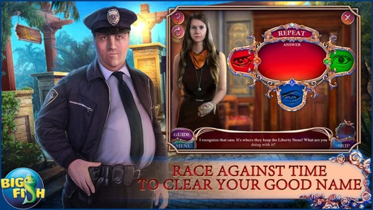 Off the Record: Liberty Stone - A Mystery Hidden Object Game screenshot
