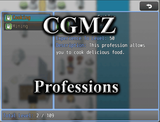 [CGMZ] Professions for RPG Maker MZ Image