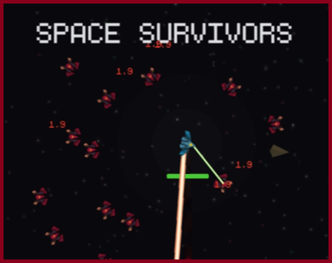 Games like Space Survivors - Game Off 2022